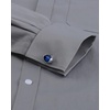 image:imageAlimens amp Gentle French Cuff Regular Fit Dress Shirts Cufflink Included  Office WorkBusiness CasualWeddingFormal EventInterviewcufflinkSoftBreathablePolyester CottonGrey