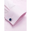 image:imageAlimens amp Gentle French Cuff Regular Fit Dress Shirts Cufflink Included  Office WorkBusiness CasualWeddingFormal EventInterviewcufflinkSoftBreathablePolyester CottonPink