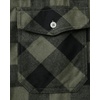 image:imageAlimens amp Gentle Mens Button Down Regular Fit Long Sleeve Plaid Flannel Casual ShirtsArmy Green Buffalo