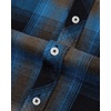 image:imageAlimens amp Gentle Mens Button Down Regular Fit Long Sleeve Plaid Flannel Casual ShirtsBlue Brown Black