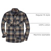 image:imageAlimens amp Gentle Mens Button Down Regular Fit Long Sleeve Plaid Flannel Casual ShirtsBlue Light Yellow