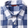image:imageAlimens amp Gentle Mens Button Down Regular Fit Long Sleeve Plaid Flannel Casual ShirtsDark Bluebeige