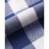image:imageAlimens amp Gentle Mens Button Down Regular Fit Long Sleeve Plaid Flannel Casual ShirtsDark Bluebeige