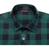 image:imageAlimens amp Gentle Mens Button Down Regular Fit Long Sleeve Plaid Flannel Casual ShirtsGreen Black