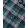 image:imageAlimens amp Gentle Mens Button Down Regular Fit Long Sleeve Plaid Flannel Casual ShirtsGreen Grey Plaid