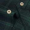 image:imageAlimens amp Gentle Mens Button Down Regular Fit Long Sleeve Plaid Flannel Casual ShirtsGreen Navy Plaid