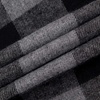 image:imageAlimens amp Gentle Mens Button Down Regular Fit Long Sleeve Plaid Flannel Casual ShirtsGrey Black Plaid