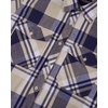 image:imageAlimens amp Gentle Mens Button Down Regular Fit Long Sleeve Plaid Flannel Casual ShirtsNavy Beige