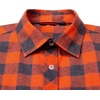 image:imageAlimens amp Gentle Mens Button Down Regular Fit Long Sleeve Plaid Flannel Casual ShirtsOrange Grey