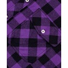 image:imageAlimens amp Gentle Mens Button Down Regular Fit Long Sleeve Plaid Flannel Casual ShirtsPurple Plaid