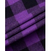 image:imageAlimens amp Gentle Mens Button Down Regular Fit Long Sleeve Plaid Flannel Casual ShirtsPurple Plaid