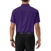 image:imageAlimens amp Gentle Mens Dress Shirt Short Sleeve Pocket Button Down Shirt  SolidWrinkle FreeRegular FitStretchSummerBusinessCasualWeddingPartyOfficeTravelFormalButton UpCollaredGrape Purple