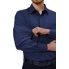 image:imageAlimens amp Gentle Mens Dress Shirts Long Sleeve Stretch Button Down Shirt  Wrinkle FreeRegular FitPocketWeddingCasualBusinessWorkChurchButton Up ShirtCollaredGraduationNavy Blue