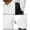 image:imageAlimens amp Gentle Mens Dress Shirts Long Sleeve Stretch Button Down Shirt  Wrinkle FreeRegular FitPocketWeddingCasualBusinessWorkChurchButton Up ShirtCollaredGraduationIvory