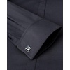 image:imageMens Dress Shirts French Cuff Regular Fit Formal Tuxedo Cufflinks Shirt  French cuff Cufflinks shirt Long sleeve Regular fit for Wedding Prom Business Fathers day Evening Formal occasionBlack