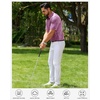 image:imageMens Polo Shirts Dry Fit Breathable Printed Golf Shirt Summer  Dry Fit Stretch Moisture Wicking Upf Lightweight Pattern Casual Business Tennis Sport Beach Holiday Party GiftPink Paisley