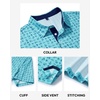image:imageMens Polo Shirts Dry Fit Breathable Printed Golf Shirt Summer  Dry Fit Stretch Moisture Wicking Upf Lightweight Pattern Casual Business Tennis Sport Beach Holiday Party GiftBlue Funny Ocean