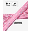 image:imageMens Polo Shirts Dry Fit Breathable Printed Golf Shirt Summer  Dry Fit Stretch Moisture Wicking Upf Lightweight Pattern Casual Business Tennis Sport Beach Holiday Party GiftPink Color