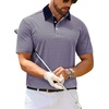 image:imageMens Polo Shirts Stretch Dry Fit Printed Golf Shirt Summer Party Beach Tops  Patterned Flex Upf Lightweight Casual Business Tennis Sport Holiday Dating Gift Daily Life Prom HolidayHawaiianPurple Square