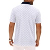 image:imageMens Polo Shirts Stretch Dry Fit Printed Golf Shirt Summer Party Beach Tops  Patterned Flex Upf Lightweight Casual Business Tennis Sport Holiday Dating Gift Daily Life Prom HolidayHawaiianWhite Golfs Club