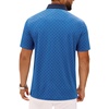 image:imageMens Polo Shirts Stretch Dry Fit Printed Golf Shirt Summer Party Beach Tops  Patterned Flex Upf Lightweight Casual Business Tennis Sport Holiday Dating Gift Daily Life Prom HolidayHawaiianBlue Square