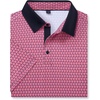 image:imageMens Polo Shirts Stretch Dry Fit Printed Golf Shirt Summer Party Beach Tops  Patterned Flex Upf Lightweight Casual Business Tennis Sport Holiday Dating Gift Daily Life Prom HolidayHawaiianBlack Pink Flower