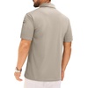 image:imageMens Polo Shirts Tactical Dry Fit Golf Shirt Stretch Casual Tops Tennis  Moisture Wicking Lightweight Breathable Flex Sunglass Loop Pocket Collar Outdoor Sport Camping Hiking Gift TravelTan