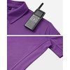 image:imageMens Polo Shirts Tactical Dry Fit Golf Shirt Stretch Casual Tops Tennis  Moisture Wicking Lightweight Breathable Flex Sunglass Loop Pocket Collar Outdoor Sport Camping Hiking Gift TravelPurple