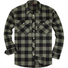 image:imageAlimens amp Gentle Mens Button Down Regular Fit Long Sleeve Plaid Flannel Casual ShirtsArmy Green Buffalo