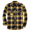 Yellow Navy Plaid