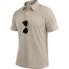 image:imageMens Polo Shirts Tactical Dry Fit Golf Shirt Stretch Casual Tops Tennis  Moisture Wicking Lightweight Breathable Flex Sunglass Loop Pocket Collar Outdoor Sport Camping Hiking Gift TravelTan