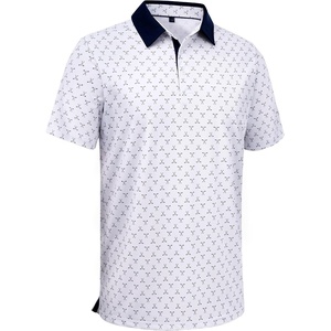 image:imageMens Polo Shirts Stretch Dry Fit Printed Golf Shirt Summer Party Beach Tops  Patterned Flex Upf Lightweight Casual Business Tennis Sport Holiday Dating Gift Daily Life Prom HolidayHawaiianWhite Golfs Club