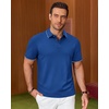 image:imageAlimens amp Gentle 3 Pack Polo Shirts for Men Dry Fit Performance Short Sleeve Moisture Wicking Business Casual Golf ShirtsRoyal Blue Black Red