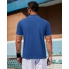 image:imageAlimens amp Gentle 3 Pack Polo Shirts for Men Dry Fit Performance Short Sleeve Moisture Wicking Business Casual Golf ShirtsRoyal Blue Black Red