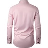 image:imageAlimens amp Gentle Mens Anti Odor Dress Shirts Long Sleeve Wrinkle Free Stretch Button Down Shirt Business Formal WeddingLight Pink