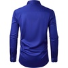 image:imageAlimens amp Gentle Mens Anti Odor Dress Shirts Long Sleeve Wrinkle Free Stretch Button Down Shirt Business Formal WeddingRoyal Blue