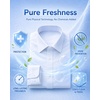 image:imageAlimens amp Gentle Mens Anti Odor Dress Shirts Long Sleeve Wrinkle Free Stretch Button Down Shirt Business Formal WeddingTan