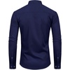 image:imageAlimens amp Gentle Mens Banded Collar Dress Shirts Wrinkle Free Long Sleeve Mandarin Collar Button Down ShirtNavy