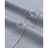 image:imageAlimens amp Gentle Mens Banded Collar Dress Shirts Wrinkle Free Long Sleeve Mandarin Collar Button Down ShirtSilver Gray