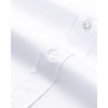 image:imageAlimens amp Gentle Mens Banded Collar Dress Shirts Wrinkle Free Long Sleeve Mandarin Collar Button Down ShirtWhite