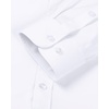 image:imageAlimens amp Gentle Mens Banded Collar Dress Shirts Wrinkle Free Long Sleeve Mandarin Collar Button Down ShirtWhite