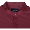 image:imageAlimens amp Gentle Mens Banded Collar Dress Shirts Wrinkle Free Long Sleeve Mandarin Collar Button Down ShirtWine Red