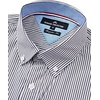 image:imageAlimens amp Gentle Mens Cotton Stripe Button Down Shirts Long Sleeve Regular Fit Dress Shirts