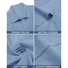 image:imageAlimens amp Gentle Mens Cuban Guayabera Shirts Cotton Linen Short Sleeve Button Down Shirts Casual Summer Beach Camp ShirtGrayish Blue