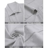 image:imageAlimens amp Gentle Mens Cuban Guayabera Shirts Cotton Linen Short Sleeve Button Down Shirts Casual Summer Beach Camp ShirtGrey
