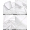 image:imageAlimens amp Gentle Mens Cuban Guayabera Shirts Cotton Linen Short Sleeve Button Down Shirts Casual Summer Beach Camp ShirtWhite