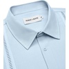 image:imageAlimens amp Gentle Mens Cuban Guayabera Shirts Short Sleeve Button Down Shirts for Men Summer Beach WeddingLight Blue