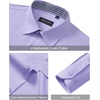 image:imageAlimens amp Gentle Mens Dress Shirt Long Sleeve Button Down Shirt with Pocket  Plaid CollarRegular FitBusiness CasualWrinkle FreeButton UpSemi Formal4 Way StretchPartyClubWeddingTravelOfficeLavender