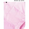 image:imageAlimens amp Gentle Mens Dress Shirts Long Sleeve Stretch Shirts Solid Button Down Shirt with PocketContrast Buttonpink
