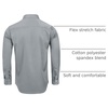 image:imageAlimens amp Gentle Mens Dress Shirts Long Sleeve WrinkleFree Stretch Shirts Solid Formal Button Down Shirt with PocketGrey